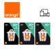 VOD d'Orange - recharge 30 € et 3 € offerts - plus de 20 000 films et séries