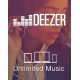 Deezer Premium - e-carte 30€ (3 mois)