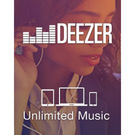 Deezer Premium - e-carte 30€ (3 mois)