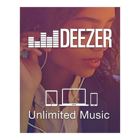 Deezer Premium - e-carte 30€ (3 mois)