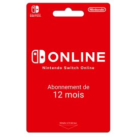 Abonnement Nintendo Switch Online - 12 mois 