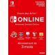 Abonnement Nintendo Switch Online - 3 mois